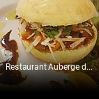 Restaurant Auberge des mesanges heures d'ouverture