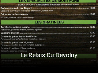 Le Relais Du Devoluy ouvert