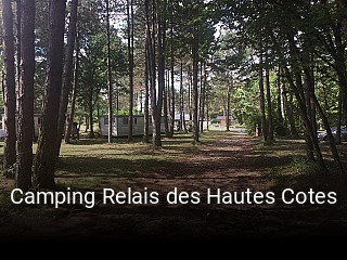 Camping Relais des Hautes Cotes ouvert