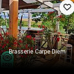 Brasserie Carpe Diem heures d'affaires