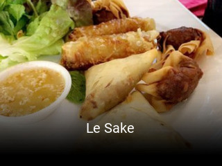 Le Sake ouvert