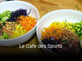 Le Cafe des Sports plan d'ouverture