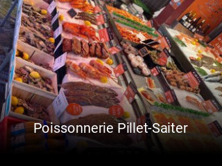 Poissonnerie Pillet-Saiter plan d'ouverture