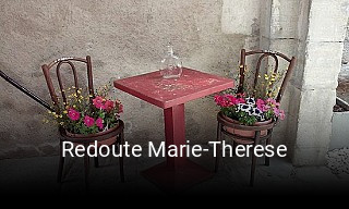 Redoute Marie-Therese ouvert