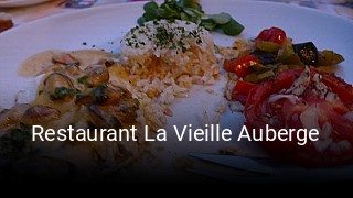 Restaurant La Vieille Auberge heures d'ouverture