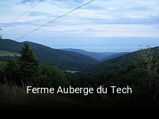 Ferme Auberge du Tech heures d'ouverture