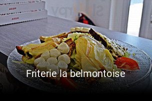 Friterie la belmontoise heures d'ouverture