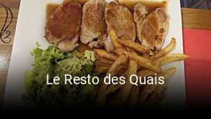 Le Resto des Quais heures d'ouverture