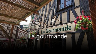 La gourmande ouvert