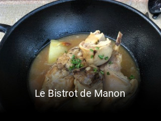 Le Bistrot de Manon heures d'ouverture