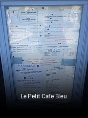 Le Petit Cafe Bleu heures d'affaires