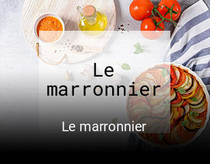 Le marronnier heures d'affaires