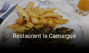 Restaurant la Camargue heures d'affaires