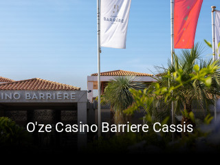 O'ze Casino Barriere Cassis plan d'ouverture