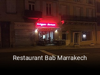 Restaurant Bab Marrakech heures d'affaires