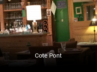 Cote Pont ouvert