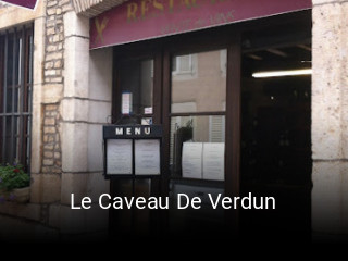 Le Caveau De Verdun ouvert