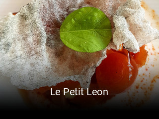 Le Petit Leon plan d'ouverture