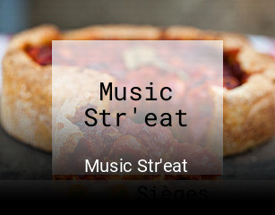 Music Str'eat plan d'ouverture