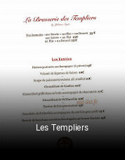 Les Templiers plan d'ouverture