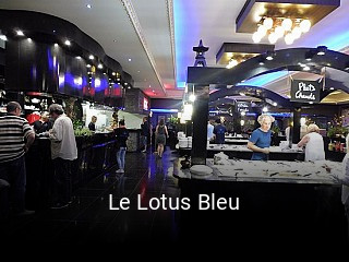 Le Lotus Bleu plan d'ouverture