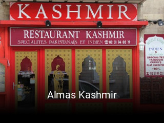 Almas Kashmir ouvert