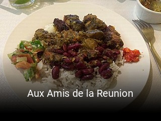 Aux Amis de la Reunion plan d'ouverture