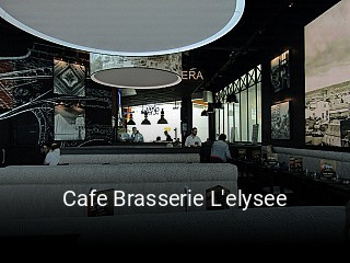 Cafe Brasserie L'elysee ouvert