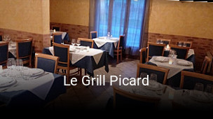 Le Grill Picard heures d'ouverture