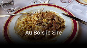 Au Bois le Sire heures d'ouverture