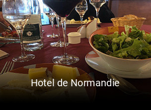 Hotel de Normandie ouvert