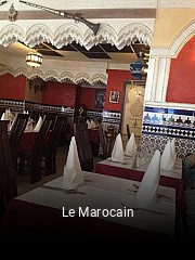 Le Marocain heures d'ouverture