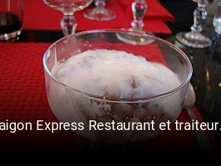 Saigon Express Restaurant et traiteur vietnamien plan d'ouverture