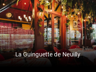 La Guinguette de Neuilly heures d'affaires