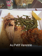 Au Petit Varenne plan d'ouverture