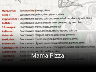 Mama Pizza heures d'affaires