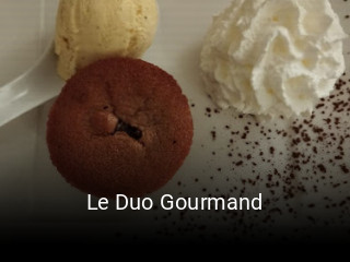 Le Duo Gourmand ouvert