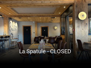 La Spatule - CLOSED ouvert