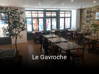 Le Gavroche ouvert