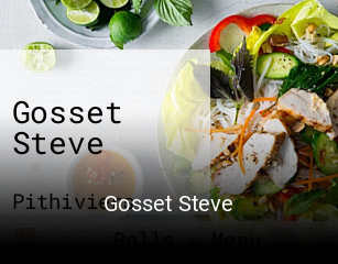 Gosset Steve ouvert