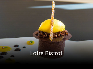 Lotre Bistrot plan d'ouverture