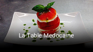 La Table Medocaine plan d'ouverture