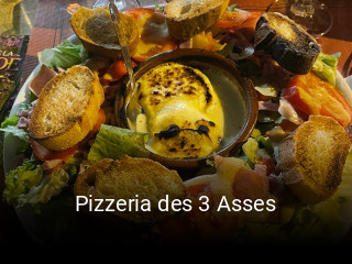 Pizzeria des 3 Asses ouvert