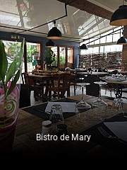 Bistro de Mary ouvert