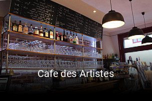 Cafe des Artistes ouvert