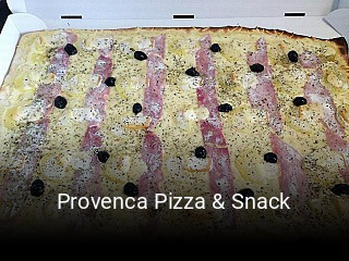 Provenca Pizza & Snack plan d'ouverture