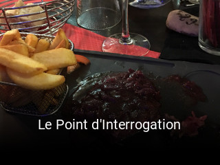 Le Point d'Interrogation heures d'ouverture