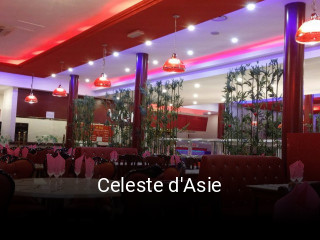 Celeste d'Asie plan d'ouverture