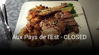 Aux Pays de l'Est - CLOSED heures d'ouverture