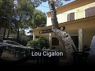 Lou Cigalon ouvert